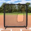FORTRESS Pro Softball Pitching Screen | 7Fft x 7ft | Heavy-Duty Net | Galvanized Steel Frame view 1