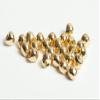 Blue Wing Olive Offset Tungsten Bead for Fly Tying - 100 Pack (Gold, 3.2 mm (1/8')) view 1