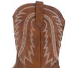Searchers SC200917BRM Brown Cowboy Boots Square Toe Embroidered Western Boot Mens Size Medium, 8/9 view 4