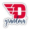 University of Dayton in Ohio 4 Inch Proud Grandma Die Cut Decal Officially Licensed Collegiate Product view 1