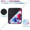 Anglekai 3 Pack Bowling Ball Towels, 10" x 8" Microfiber Bowling Shammy Accessories with Easy-Grip Dots Non-Slip (Colorful) view 3