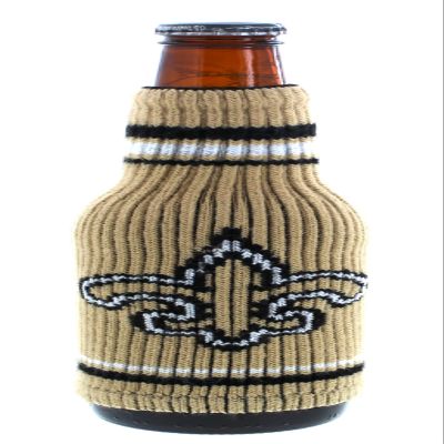 Football Knit Acrylic Stretchable Bottle Insulator Holder Krazy Kover (New Orleans (Saints))