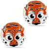 Auburn University Jewelry Earring Set - Aubie Tiger and WAR EAGLE Stud Earring Set - Stainless Steel Hypoallergenic Earrings for Women - Auburn Tigers Football Accessories and Game Day Gifts view 2