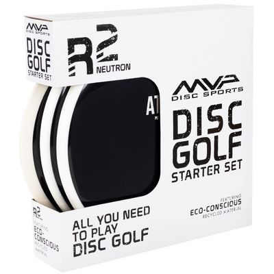 MVP Disc Sports 3-Disc R2 Disc Golf Starter Set (Models May Vary)