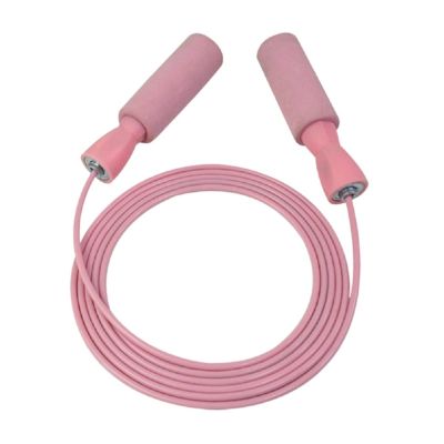EIFINE Anti-Slip Handle Bold Rope Bearing Steel Wire Jumping Rope Home Gym Fitness Equipment Sports Skip Rope Body Adjustable (Color : Pink)
