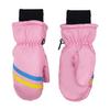 UTTPLL Toddler Mittens Infant Baby Winter Gloves Lined Fleece Warm Waterproof Ski Snow Gloves for Baby Girls Boys Pink 2-3T view 1