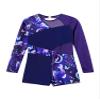 Sxiwei Kids Girls Long Sleeve Gymnastics Leotard Ballet Dance Bodysuit Boyleg Short Unitard Biketard Navy Blue 10 Years view 3