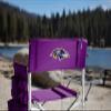 PICNIC TIME NFL Baltimore Ravens Sports Chair with Side Table, Beach Chair, Camp Chair for Adults view 2