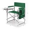 PICNIC TIME NFL New York Jets Sports Chair with Side Table, Beach Chair, Camp Chair for Adults view 3