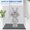 Basketball Display Case Showcase Box Football Display Countertop Box Cube Organizer Stand for Volleyball Collectibles 25cm view 3