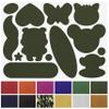 Azobur Nylon Repair Patches Self Adhesive Vinyl Outdoor Camping Gear Repair Kit,Waterproof Fabric Repair Patches for Down Jacket, Tent, Sleeping Bag (15x20cm view 1