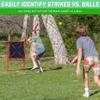 GoSports Baseball Strike Zone Target for Plastic Balls - Compatible with Blitzball and Wiffle Ball view 2