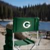 PICNIC TIME NFL Green Bay Packers Sports Chair with Side Table, Beach Chair, Camp Chair for Adults view 2
