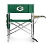 PICNIC TIME NFL Green Bay Packers Sports Chair with Side Table, Beach Chair, Camp Chair for Adults view 4