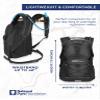National Park Foundation 18L Hydration Backpack with 2 Liter Hydro Water Bladder Bag, Lightweight Daypack for Cycling, Hiking, Running, Climbing, for Men Women Kids (Black) view 2