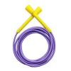 EIFINE 6mm Diameter PVC Jump Rope 138 Finess Handle Yellow Purple (Color : K) view 2