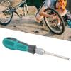 Bicycle Spoke Wrench Tool Kit - Stainless Steel Spoke Nipple Screwdriver for Wheel Rim Repair, Adjust & Tighten Spokes - Lightweight & Portable for MTB, BMX, Road Bike Maintenance view 4