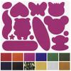 Azobur Nylon Repair Patches Self Adhesive Vinyl Outdoor Camping Gear Repair Kit,Waterproof Fabric Repair Patches for Down Jacket, Tent, Sleeping Bag (15x20cm) view 1