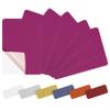 Azobur 6-Pack Nylon Repair Patch Self Adhesive Vinyl Outdoor Camping Gear Repair Kit,Waterproof Fabric Repair Patches for Down Jacket, Tent, Sleeping Bag Rose Red view 1