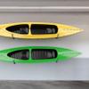 WALMANN Kayak Storage Rack, Wall Mount Kayak Hooks for Garage Utility Storage Hangers for Canoe, Surfboard, Skiis, Snowboard, Paddle Board, Ladders view 2