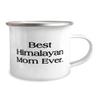 Fun Himalayan Cat 12oz Camping Mug, Best Himalayan Mom Ever, Cute for Cat Lovers, Holiday view 2