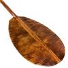Tikimaster Liquid Magma Curly Koa Outrigger Paddle 50 in T-Handle | #koa7243 view 1
