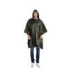 Dressnu Adult raincoat outdoor cycling poncho one-piece hiking Army green one size view 1