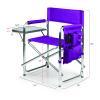 PICNIC TIME NFL Minnesota Vikings Sports Chair with Side Table, Beach Chair, Camp Chair for Adults view 3