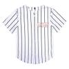 BAICAIYU Toddler 1st Birthday Baseball Jersey Casual Slim Fit T-Shirt Wear with Fashionable V-Neck Button Shirt view 2