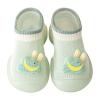 Toddler Kids Infant Newborn Baby Boys Girls Shoes First Walkers Cute Cartoon Antislip Wearproof Toddler White Shoes (Mint Green, 12-18 Months) view 1