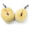 Sheepskin Ranch Sofsheep Sheepskin Pilates Fuzzies, Real Wool Strap Covers for Reformer & Cadillac Machines, Fitness Strap Cushion for Yoga & D-Ring Resistance Bands, Hypoallergenic, Washable, Pair view 1