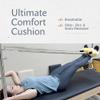 Sheepskin Ranch Sofsheep Sheepskin Pilates Fuzzies, Real Wool Strap Covers for Reformer & Cadillac Machines, Fitness Strap Cushion for Yoga & D-Ring Resistance Bands, Hypoallergenic, Washable, Pair view 2