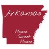 U.S. Custom Stickers Arkansas Home Sweet Home State Sticker, 7 Inch view 1