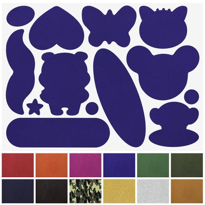 Azobur Nylon Repair Patches Self Adhesive Vinyl Outdoor Camping Gear Repair Kit ,Waterproof Fabric Repair Patches for Down Jacket, Tent , Sleeping Bag (15x20cm