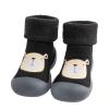 Kids Baby Slipper Boys Stocking Girls Rubber Knit Warm Soft Solid Shoes Toddler Socks Black Dress Shoes for Girls (Black, 26-27) view 2