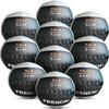 French Fitness Soft Medicine Wall Ball Set of 10 (6 to 25 lbs) w/Rack (New) view 2
