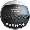 French Fitness Soft Medicine Wall Ball Set of 10 (6 to 25 lbs) w/Rack (New) view 4