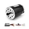 L-faster 36V48V 1000W Bicycle Brush DC Motor ATV Replacement High Speed Engine for Foldable Scooter Chain Drive Dirt Ride Bike (36V 1000W) view 1