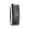 Compatible with Fitbit Inspire 3 Case Screen Protector Bumper Case Soft TPU Protective Case for Fitbit Inspire 3 Case (Silver) view 3
