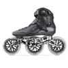 Bont Semi Race III Inline Skates - 2PF Unity 11.8" Frame + Elemental 125mm Wheels + ABEC7 Bearings (Black, 8) view 1
