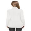 LE VONFORT Womens Turtleneck Long Sleeve Shirts Fleece Lined Lightweight Thermal Base Layer Off White Large view 4