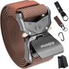 musejoy Tactical Belts For Men, 1.5" Nylon Web Work Belt with Heavy Duty Quick Release Tactical Belt view 1