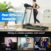 Foldable Treadmill, Electric Motorized Running Machine for Home Workout, Space-Saving Easy Assembly Fitness Motorized Running Jogging Exercise Machine view 3