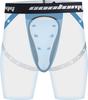 COOLOMG Men Sliding Shorts with Protective Cup for Baseball Football Grey US Flag S view 3
