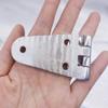 2/4Pcs Heavy Duty Stainless Steel 316 Boat Door Hinge 144x 38mm Marine Grade Mirror Polished Cast Strap Hinge Marine Hardware (4) view 4
