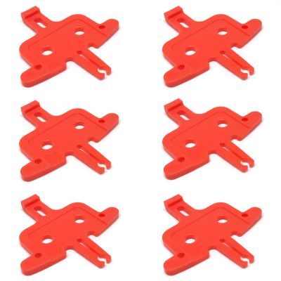 ALEOED 6 Pieces Bicycle Brake Pad Spacer Hydraulic Disc Brake Spreader Instert Tool Parts for Shimano Mountain Road Bike MTB
