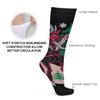 Merry Krampus Athletic Socks Knee High Socks Warm Stockings Stylish Tube Socks for Men Women view 3