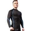 2/3 Pack Men's Compression Shirts Long Sleeve Workout Shirts Mock Turtleneck Athletic Base Layer Active Undershirts Tops view 2