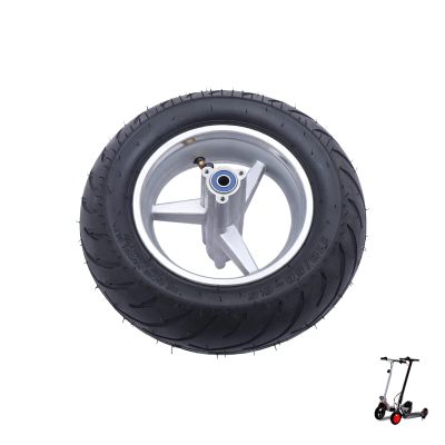 110/50-6.5 Electric Scooter Tire Replacement 10.63" w/Tyre Rim Hub Tube for 49cc 2 Stroke Mini Motor Bike Metal+Rubber Motorcycle Rear Wheel Parts USA in Stock