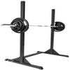 French Fitness R5 Half Rack  Adjustable Squat Stand with Durable Steel Frame, Compact Design, and Powder-Coated Finish view 1